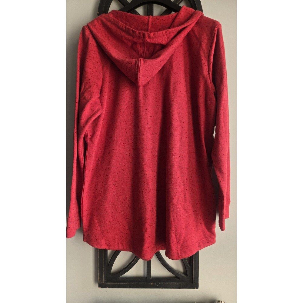 J.Jill Fit Women's Hooded Tunic Sweatshirt – Size Large - Picture 3 of 5